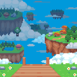 Sky Island Background
