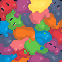 Slime Wall Background
